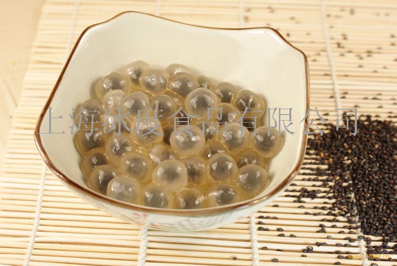 九龙珍珠包馅粉圆(芝麻口味)