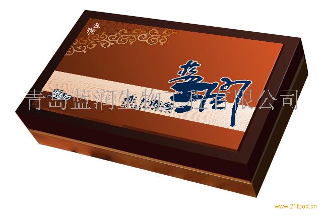 蓝润出水奶油淡海参冻干图片